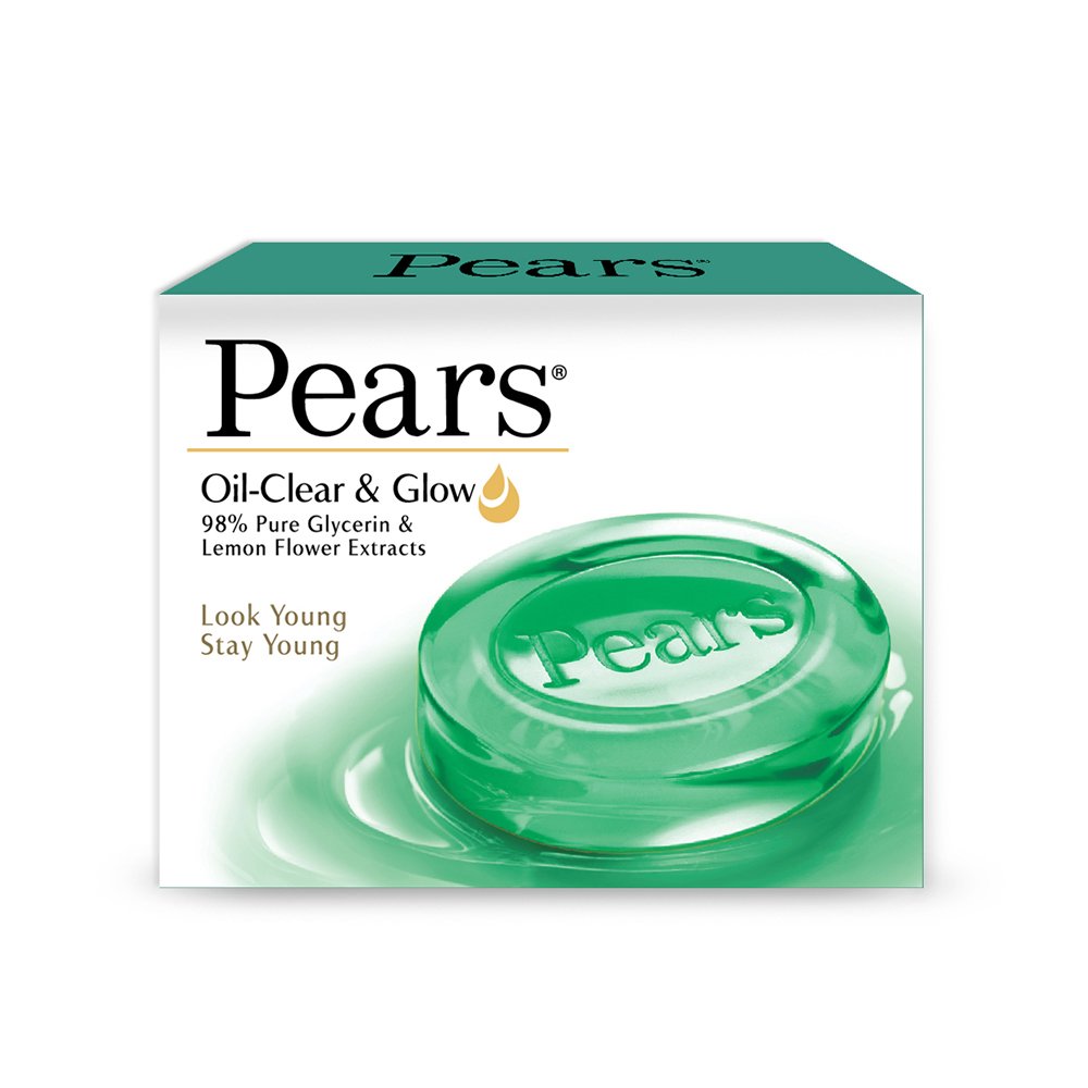 Pears Oil Clear & Glow Bath Soap 75g